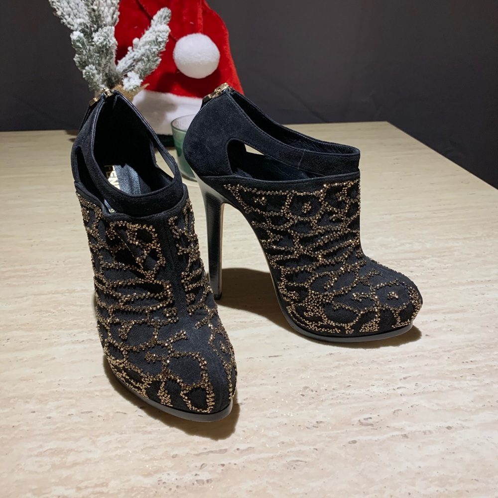 Fendi Animal Print Boots